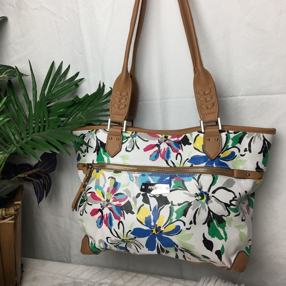 Rosetti Handbags - Rosetti Floral Shoulder Purse